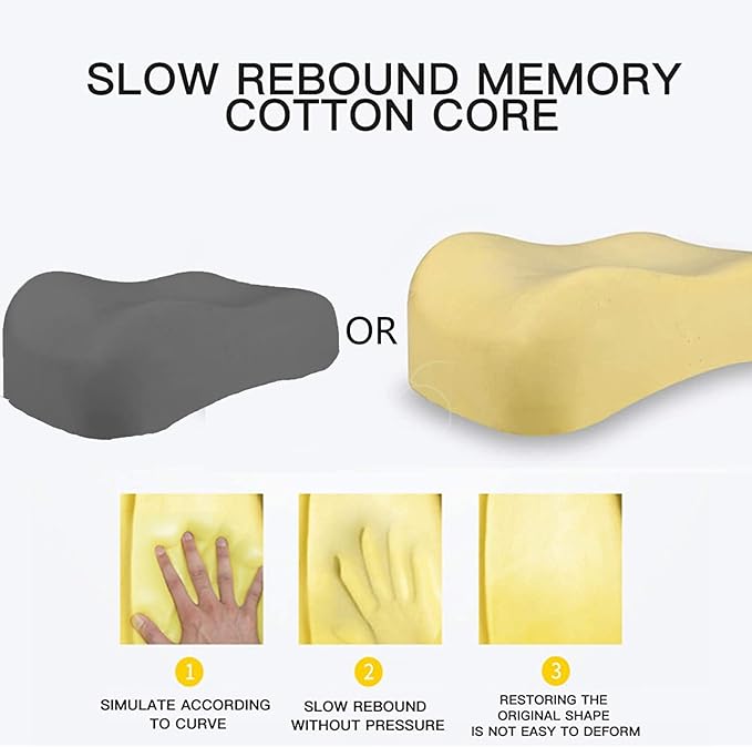 Car Armrest Cushion, Auto Center Console Armrest Pillow, Memory Foam Car Armrest Console with Phone Holder Storage Pockets Universal Fit for Most Car (Beige)