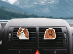 WIRESTER Set of 2 Fresh Scented Car Air Freshener Vent Clip, Decorative Accessories, Interior Decoration for Cars - Cats, Dogs, Crabs, Turtles, Elephant Lion, Giraffe Monkey, Deer Wolf, Zebra