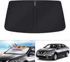 KUST Windshield Sun Shade for Nissan Sentra Accessories 2013-2019 Window Shade Sun Visor Protector Foldable Blocks UV Rays Keep Your Car Cooler