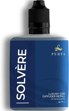 Solvère Car Air Freshener Refill (50ml) | Long Lasting Car Perfume with Solvère Fragrance | Strong Automotive Air Freshener by Perfa