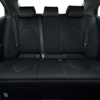 AOMSAZTO Custom Fit Seat Covers for Toyota Camry 2020 2021 2022 2023 2024 (TRD) Leather Camry Seat Protector Full Set Black