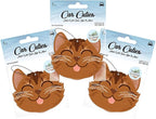 Cute CAT CAR AIR FRESHENER - Cute Cat Design, Long-Lasting Scent, Portion of Proceeds Benefit PAWS Chicago (Tropical Coconut - Pack of 3)