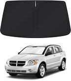 KUST Windshield Sun Shade for 2007–2012 Dodge Caliber Accessories Window Shade Sun Visor Foldable Block UV Rays Keep Car Cooler