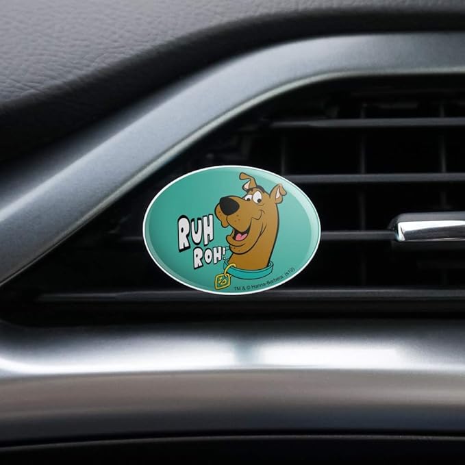 Scooby-Doo Ruh Roh Car Air Freshener Vent Clip