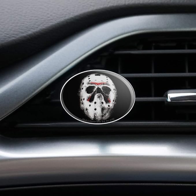 Friday the 13th Jason Mask Car Air Freshener Vent Clip