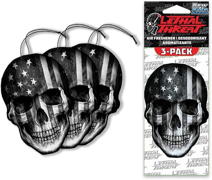 Paper Air Freshener Value Pack Skulls n Bullets
