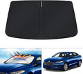 KUST Windshield Sun Shade for Ford Fusion 2013-2020 2021 Accessories Window Screen Sun Visor Protector Foldable Blocks UV Rays Keep Car Cooler