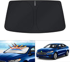 KUST Windshield Sun Shade for Ford Fusion 2013-2020 2021 Accessories Window Screen Sun Visor Protector Foldable Blocks UV Rays Keep Car Cooler