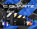 CARPRO CQUARTZ UK 3.0 - Ceramic Coating for Cars, Quartz Based Nanotechnology, Bonds to Paint, Glass, Metal and Plastic - (50ml Kit w/Reload 2.0)