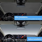 Windshield Sun Shade Custom for BMW X3 2018-2021 2022 203 2024 2025 2026 Front Window Sunshade Foldable Sun Visor Protector Window Shade Blocks UV Rays Keep Your Car Cooler