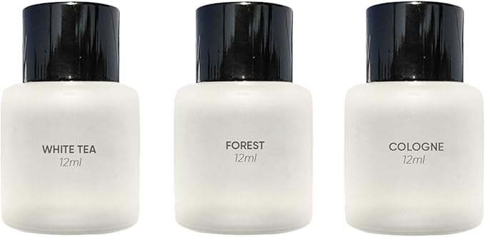Smart Car Air Freshener Diffuser with Alpine White Tea, Cologne, Spring Forest- Fragance Oil Aromatherapy for Car, Home, Office, USB-C Rechargeable, Silent, Refillable (Fragance Oil Refill)