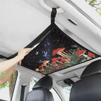 Dragonfly Mushroom Car Roof Storage Bag Multi-Purpose Seat Organizer All Car Storage Organizers One Size Inner Car Accessories