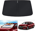KUST Windshield Sun Shade for Hyundai Elantra 2017 2018 2019 2020 Accessories Custom Fit Sunshade Foldable Sun Visor Protector Block UV Rays