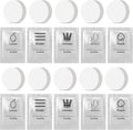 10 Pack Car Air Vent Clip Freshener Refills Solid Fragrance - 5 Scents Replacement Pads Car Fresheners Long Lasting - Variety Scent Refill - Cedarwood, Lemon, Ocean, Peach, Lavender