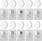 10 Pack Car Air Vent Clip Freshener Refills Solid Fragrance - 5 Scents Replacement Pads Car Fresheners Long Lasting - Variety Scent Refill - Cedarwood, Lemon, Ocean, Peach, Lavender