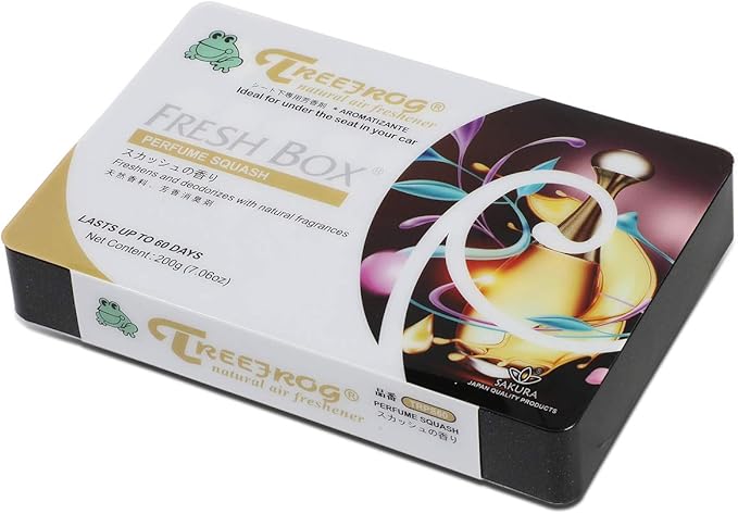 Auto Dynasty Treefrog Perfume Squash Scent Home/Office/Car Air Freshener Deodorizer Box 200g