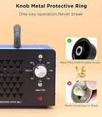 ONAMOR Ozone Generator Odor Eliminator 70000mg, High Capacity Ozone Machine Odor Removal Up to 6000 Sq.Ft, Ozone Ionizer Ozonator for Smoke, Car, Basement And Pet Room, Blue