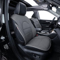EKR Camry Seat Covers for Toyota Camry SE,XSE,SE Sport 2012-2017 (Not for Hybrid) Leather Car Seat Cover Full Set for Trucks SUV-Faux Leather (Black/Gray)