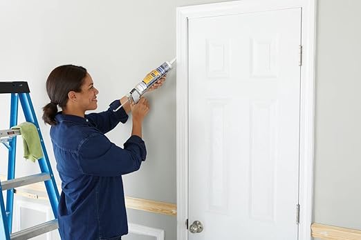 GE Sealants & Adhesives-2709186 Paint Projects Painter's Quick Dry - White , 10.1 Ounce