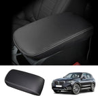 Center Console Cover for BMW X3 (2018-2024)/for BMW X4 (2019-2025), for BMW X3 X4 (sDrive30i/xDrive30i/M40i/M), Waterproof&Comfy Leather Armrest Cover 2021 2022 2023 2024 X3 X4 Accessories