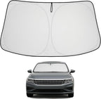 Proadsy 2026 Upgrade Front Windshield Sun Shade Foldable Sunshade Protector Custom Fit 2012-2022 VW Passat Accessories