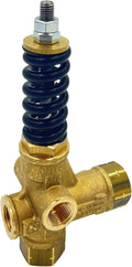 Annovi Reverberi VRT3-310A Unloader, Black Spring, 4500 PSI, 10.5 GPM, No Adjustment Knob, Brass