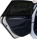 2Pack Car Window Shades Mesh Screen 27"x43", Universal Fit Most of Cars, Large SUV, Pickup, Sunshade for Car Camping UV Protection Breathable Mesh Baby Side Window Covers