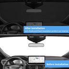 Windshield Sun Shade for Ford Escape S, SE, SE Sport Hybrid, SEL, Titanium 2019 2020 2021 2022 2023 Accessories Sunshade Windshield Cover - 4 Layers Sun Visor Window Shade Blocks UV Rays Cooler Car