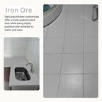 All-In-One Interior Floor Coating Kit, Water-based & Low Odor One-Step Floor Paint, High Hardness Waterproof Paint for Ceramic, Porcelain, Fiberglass, Hardwood, Laminate, Vinyl, 35OZ, Iron Ore