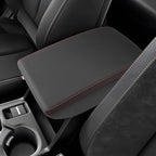 SXCY for 2025 Forester Armrest Cover for Forester 2025 Accessories [Not for 2026 Forester Updated Center Console] 2025 Forester Center Console Cover 2025 Forester Middle Console Cover (Red Line)