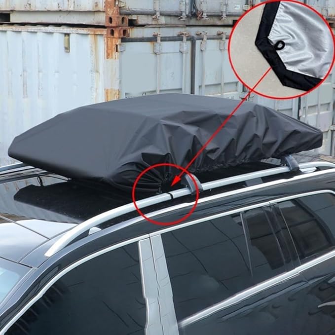 Car Roof Luggage Carrier Cover, Dust Resistant Car Luggage Carrier, Waterproof Rooftop Cargo Storage Bag Protective Cover, Fit For Vehicle Travel Outdoor, 170X145cm(270 * 145cm)