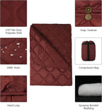 Poncho Liner Military Blanket Outdoor Camping Blankets for Travel, Beach, Grass, Picnic, Car Emergency, Outdoor, Survival