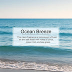 Ocean Breeze Car Air Freshener & Keychain Bundle – 1111 Angel Number Spiritual Hanging Car Accessory Gift for Motivation & Positive Energy (11:11 – Ocean Breeze)