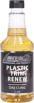 LANE'S Plastic Restorer, Trim Restorer Automotive, Faded Bumper Restorer, Durable Protection (16 oz)