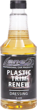LANE'S Plastic Restorer, Trim Restorer Automotive, Faded Bumper Restorer, Durable Protection (16 oz)