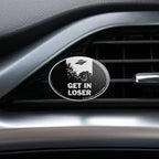 Get in Loser UFO Alien Abduction Funny Humor Car Air Freshener Vent Clip