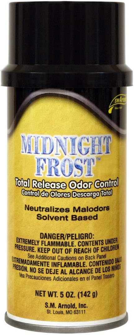S.M. Arnold Total Release Fogger – Advanced Odor Counteractant for Malodors (Urine, Smoke, Cooking & More), Neutralizes & Destroys Odors in Large Spaces up to 6,000 Cu. Ft., Midnight Frost