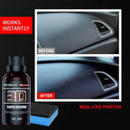Plastic Restorer for Cars - Black Trim Restorer & Ceramic Coating,Long-Lasting,Non-Greasy Ceramic Coating for Car Plastics,Restores Faded Exterior & Interior Trim, Resists Water,UV 30ml