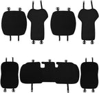Seat Cover Custom Fit for Tesla Model Y Juniper 2020-2026 Front and Rear Car Seat Cushion Protector Pad Set All Seasons Comfortable and Breathable (Without Logo)