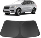 Windshield Sun Shade Custom Fit for 2016-2024 2025 2026 Volvo XC90 Accessories Foldable Sunshade Sun Blocker Protect Car from Sun Rays & Heat Damage Keep Car Cooler