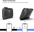 Handsfree Bluetooth Car Kit for Cell Phone, Wireless Bluetooth Speaker for Car, AUTO Power ON Support Siri Google Voice Assistant Hands Free Phone Speakerphone with Visor Clip-BC980SA
