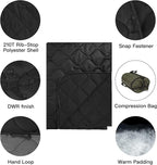 Military Poncho Liner 55”x 79” Camping Blanket Insulation Compact Waterproof for Travel Stadium Outdoor Camping