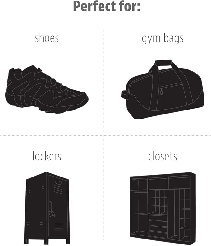Sneaker Balls Odor-Fighting Shoe Fresheners, Eliminates Unpleasant Smells, Perfect For Sneakers, Gym Bags, Gear Bags, Drawers, Lockers, And More!, Powerball, 7 Pack