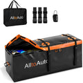 20 CuFt Waterproof Cargo Bag for Hitch Carrier | 60"x20"x29" Trailer Hitch Cargo Carrier | Weatherproof Truck Bed Storage with Straps, Lock & Carry Case | PVC Vehicle Soft-Shell Carriers