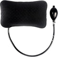 Inflatable Lumbar Support Pillow for Car Seat, Office Chair Bed, Home Use, with Air Pump Airbag Waist Brace Lumbar Traction Belt Back Support Cushion for Reducing Lower Back Pain