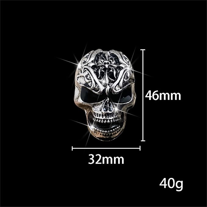 2 Pcs Cute Skull Vent Clips, Skull Head Car Air Fresheners, Car Interior Decor