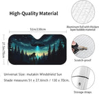 Alien Tree Car Sun Shade Windshield Sunshade Foldable Front Window Shield Cover for Truck SUV