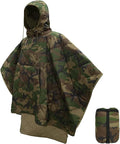 Poncho Liner Hoodie with Pocket Insulated Military Sleeping Bag Waterproof for Outdoor Camping Travel Survival Hunting Car Emergency