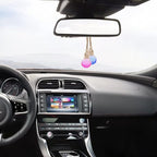 12 Pcs Car Air Freshener Hanging Perfume Bottle Essential Oil Fragrance Diffuser Pendant Car Ornament Decoration Accessories