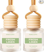 Car Air Freshener Diffuser Hanging, Fresh Linen Fragrance Oil